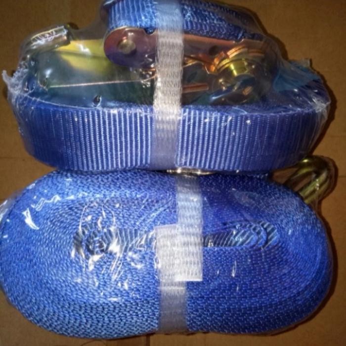 Tali pengikat barang di motor mobil track belt 2,5 cm x 5 m best