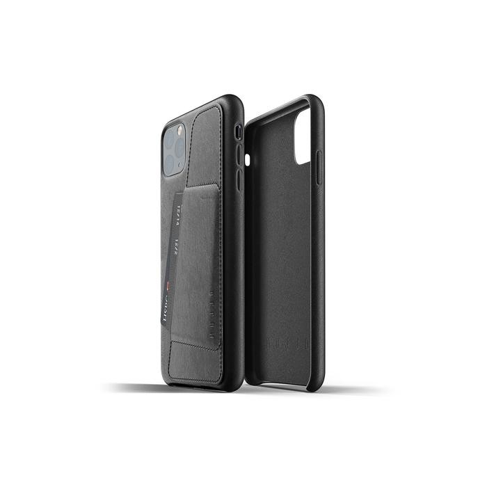 Leather Wallet Case iPhone 11 Pro Max / 11 Pro / 11 Mujjo Black Casing