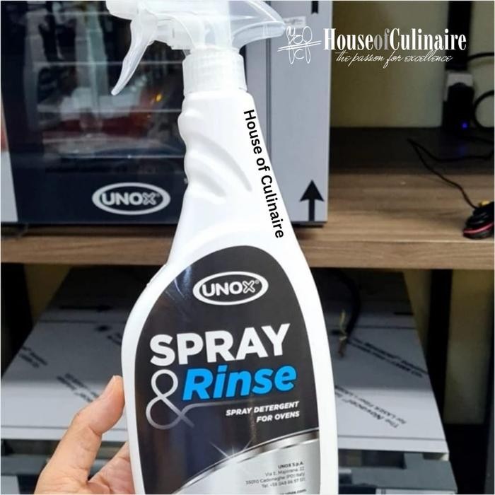 Best Seller Unox Spray And Rinse Cairan Pembersih Oven Unox Grab/Gosend