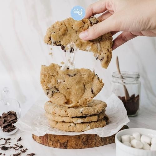 

S'mores cookies (12 pcs) - Bisa mix 2 rasa