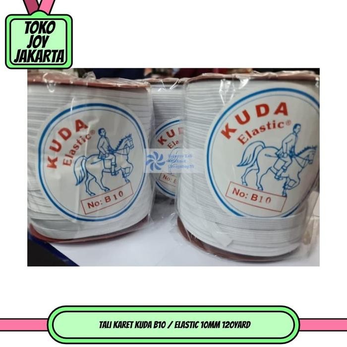 Tali Karet Kuda B10 / Elastic 10mm / Elastik 1cm 120Yard