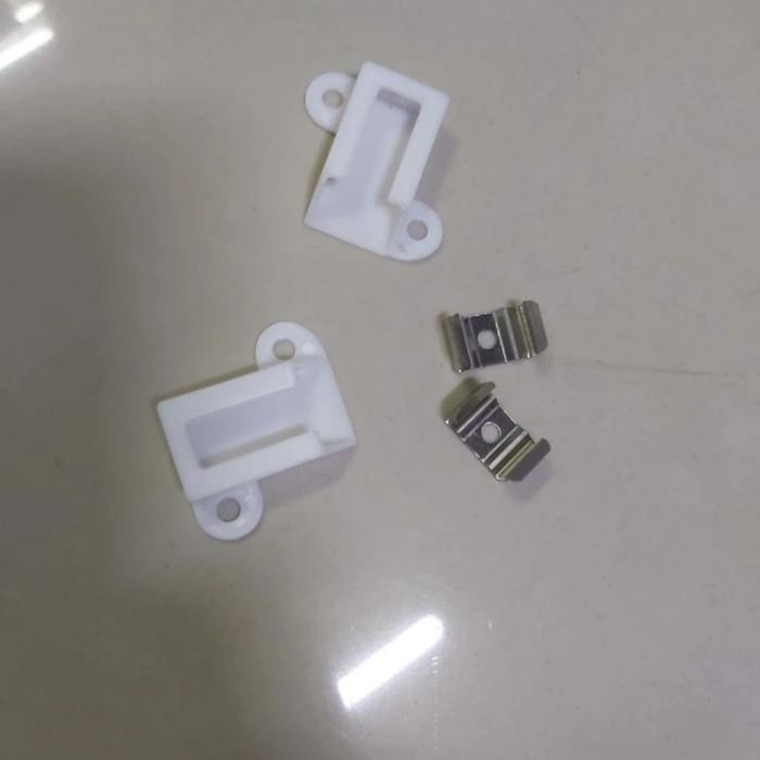 Kap Aluminium Led Strip Cover Lampu Led Strip Aluminium 1 Meter