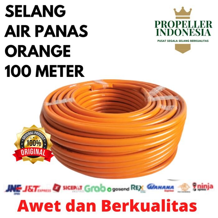 Selang Air Panas 1/2" & 3/4" 100M Pipa Air Panas Selang Water Heater Grab/Gosend