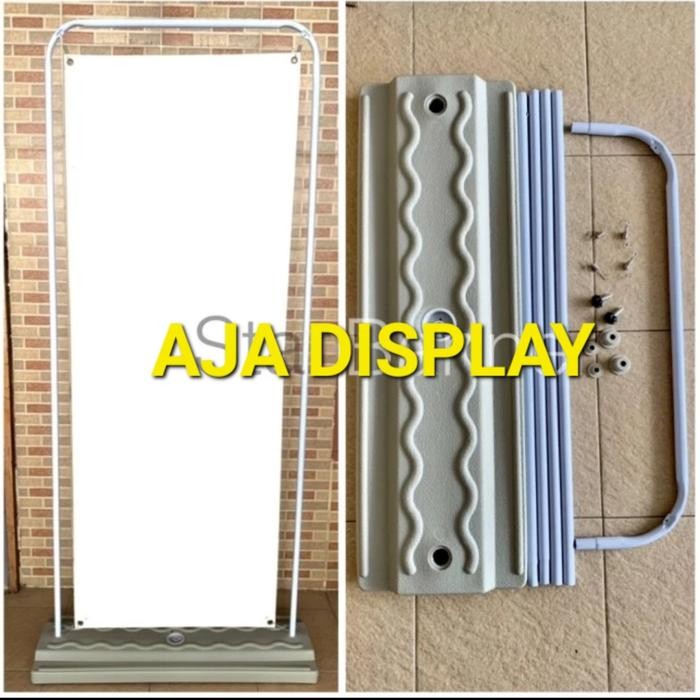 

Tripod Display/Banner Stand/Door Frame Stand 1 Sisi Uk 80X180 Terlaris