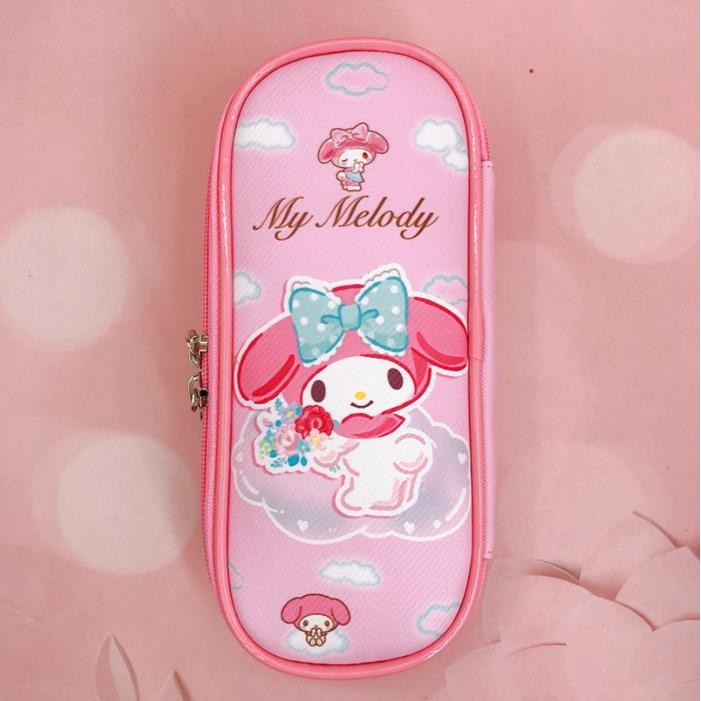 

TEMPAT PENSIL KOTAK PENSIL KARAKTER JEPANG KUROMI CINNAMOROLL MELODY TPU LEATHER WATERPROOF ALAT