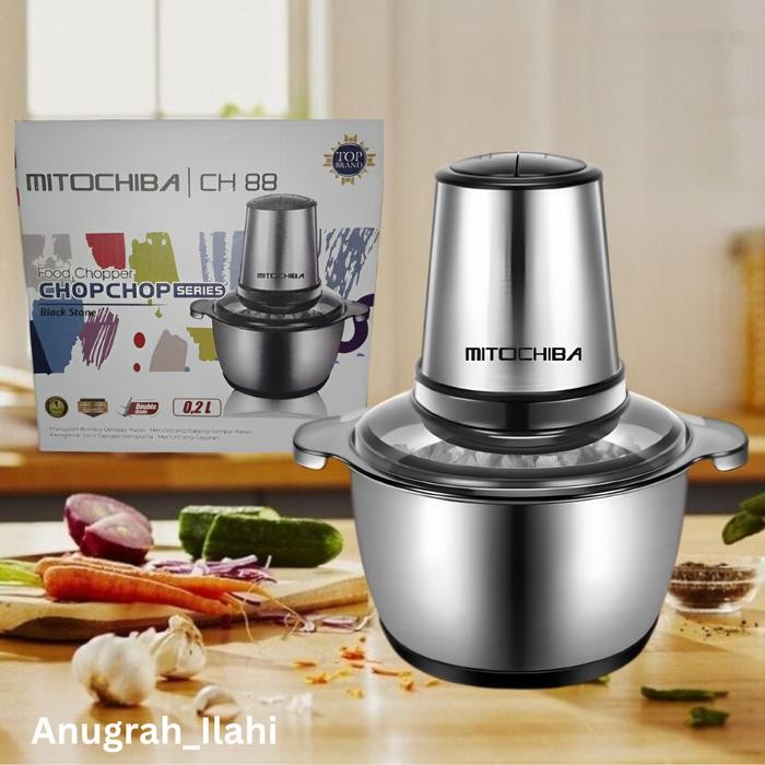 Chopper Mitochiba CH 88 Penggiling Daging dan Bumbu Serbaguna