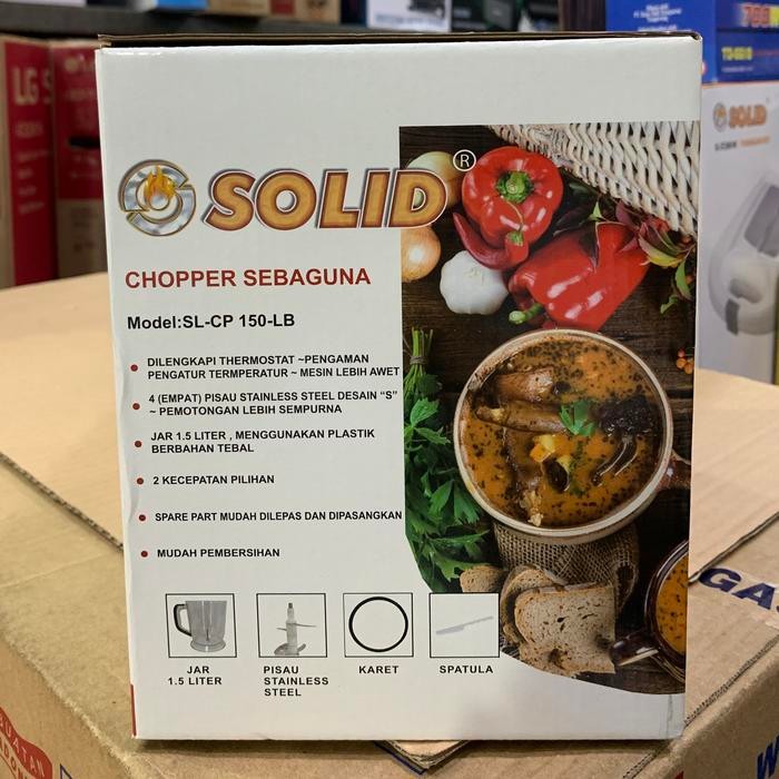 MESIN CHOPPER SERBAGUNA SOLID SL-CP 150-LB