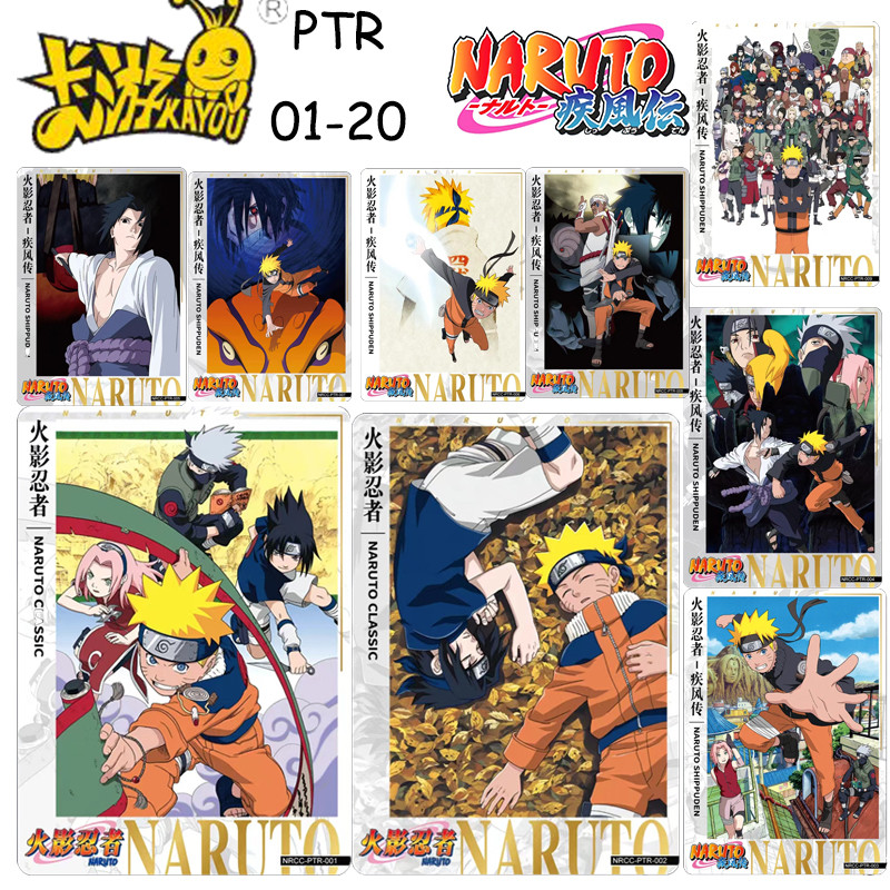 Kayou Ptr-20Pcs Naruto Cards Naruto Uzumaki Jiraiya Sasuke Oro imaru Sakura Harino  ristmas