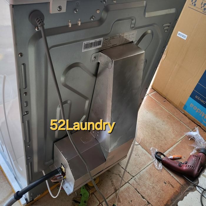 Dryer Diamante 10,5Kg Konversi Gas Mesin Pengering Pakaian Laundry Baju