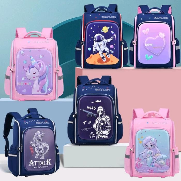 Tas Sekolah Anak Tas Ransel Anak Tas Model Tabung Anak Tas Import
