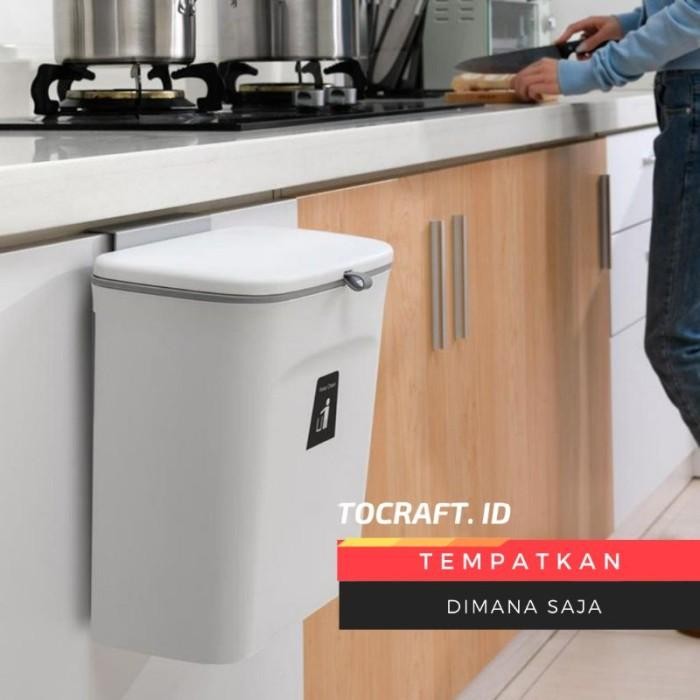 Tempat Sampah Gantung Dapur Plastik Sampah Tempel Dinding Toilet Kamar Mandi