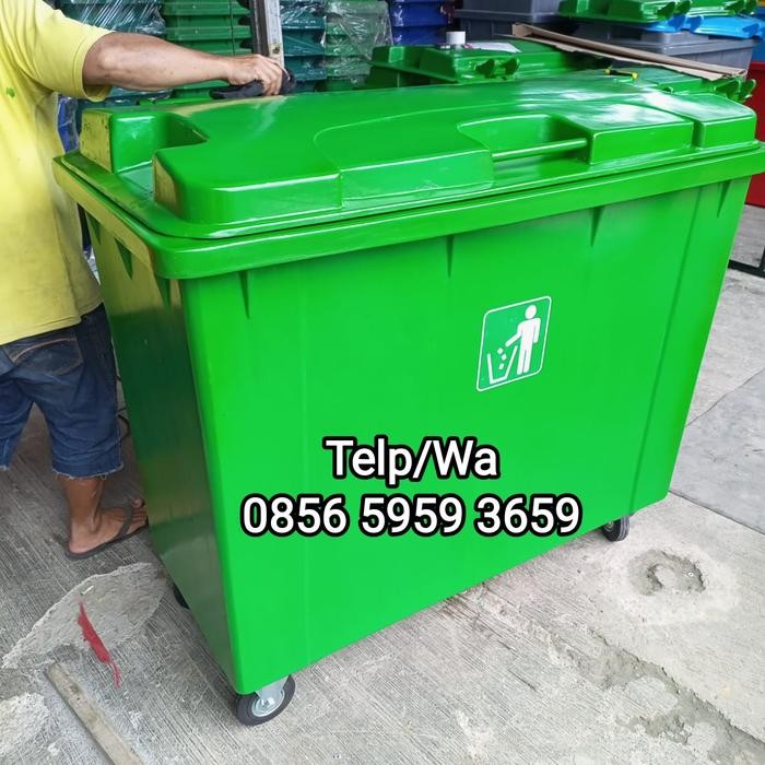 TEMPAT SAMPAH BESAR-TONG SAMPAH BESAR-BAK SAMPAH BESAR UKURAN 660 L