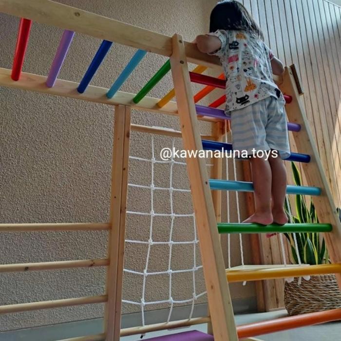 Brakiasi/Brakiasi Anak/Tangga Brakiasi/Panjatan Anak/Mainan Edukasi gals