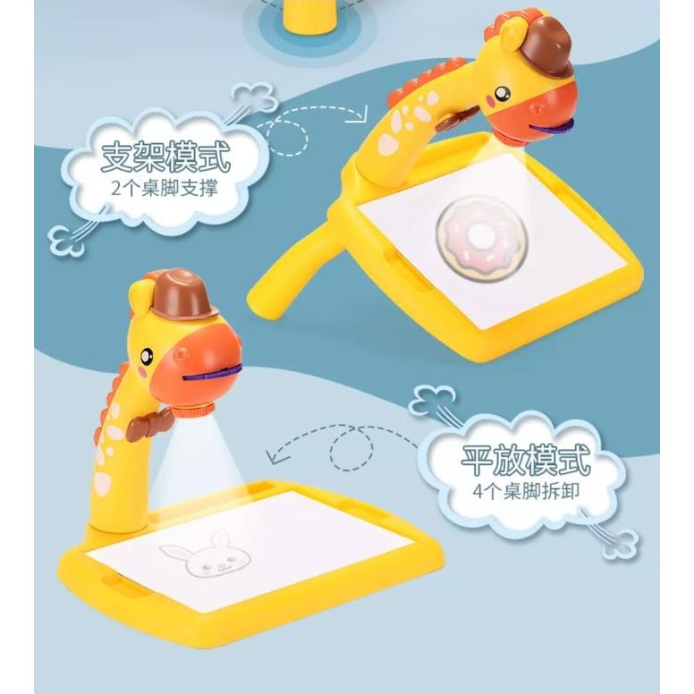 

MAINAN MEJA MENGGAMBAR PROYEKTOR DRAWING TABLE PROJECTOR MEJA BELAJAR gals