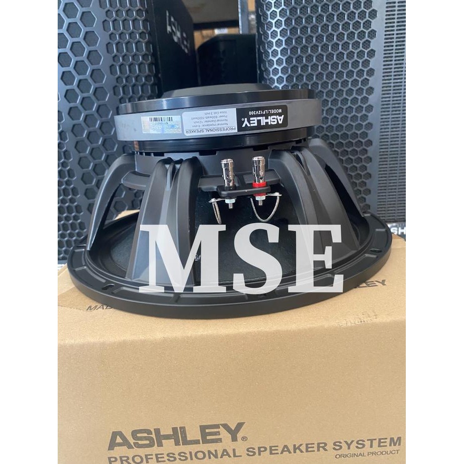 SPEAKER KOMPONEN WOOFER 12 INCH ASHLEY LF12V300 ORIGINAL