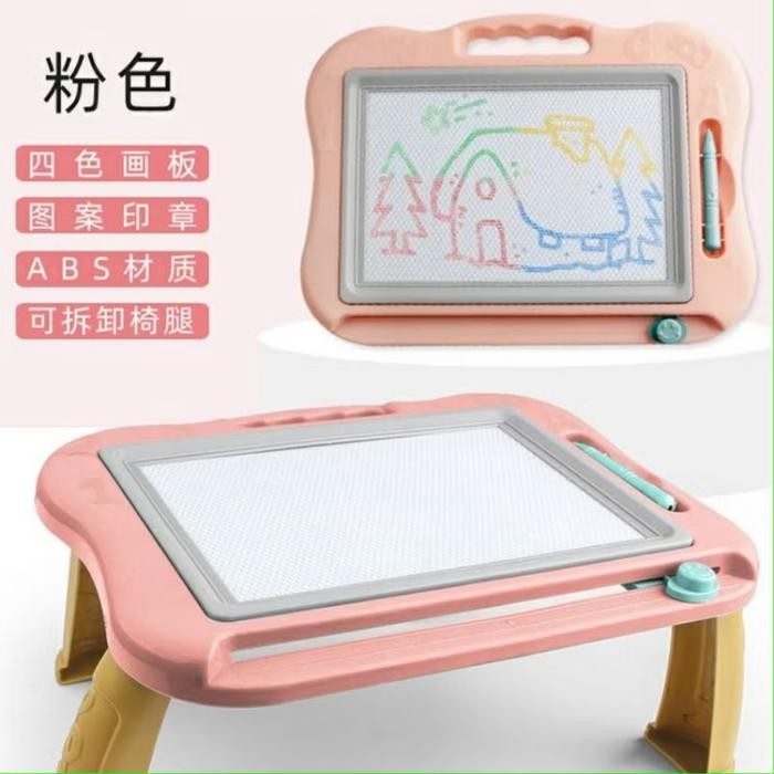 Mainan Edukasi Anak Papan Tulis Magnet / Magnetic Board Besar gals