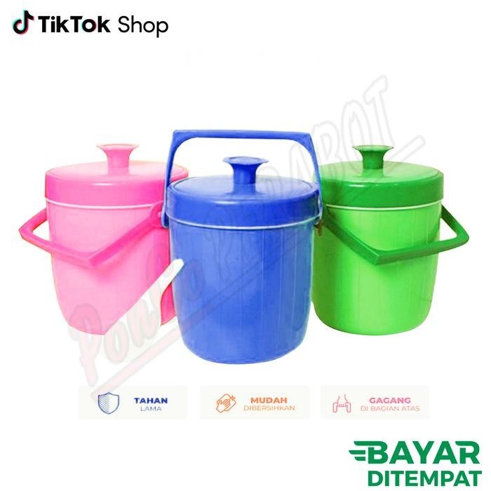 TERLARIS Rice Bucket Kecil/Termos Es Murah /Termos nasi/Termos nasi panas/Termos nasi mini Plastik