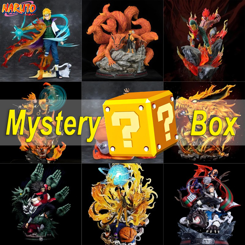 Naruto Figure Anime Figure Mystery Box Kakashi Sasuke Sakura Tsunade Pain Action Figure Surprise Box