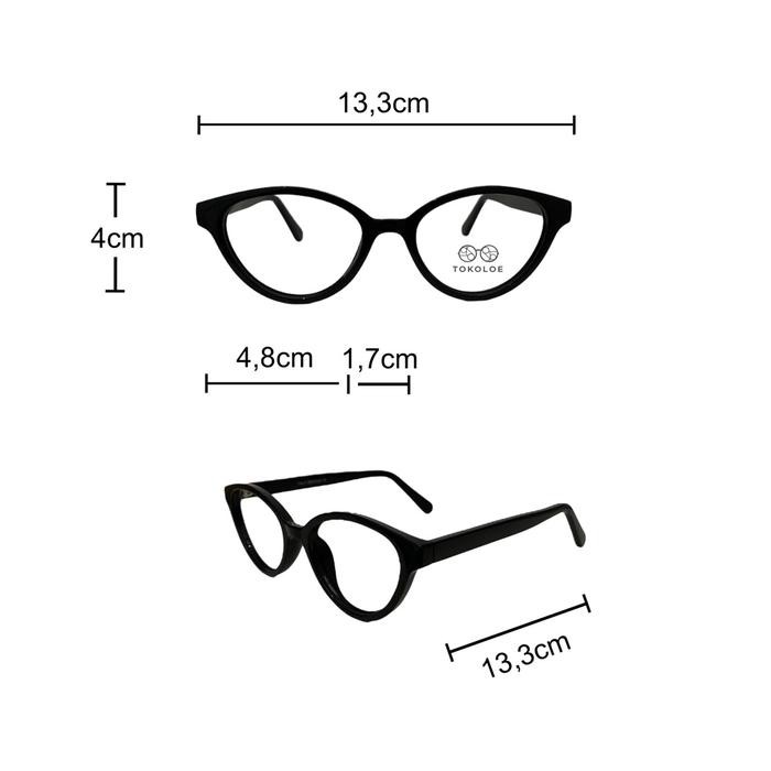Frame Joan - Kacamata Anak Optik Paket Lensa Minus Antiradiasi Silinder Blueray Fotokromik