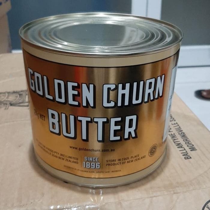 

GOLDEN CHURN/BUTTER GENTONG KALENG 2KG, BUTTER U/ CAMPURAN CAKE, ROTI