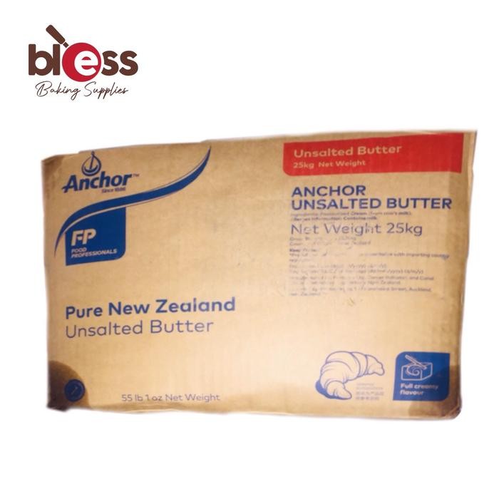 

BUTTER UNSALTED ANCHOR 25 KG