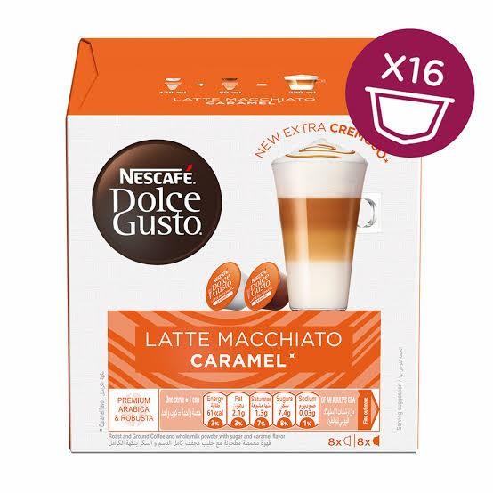 

NESCAFE DOLCE GUSTO LATTE MACCHIATO CARAMEL IMPORT