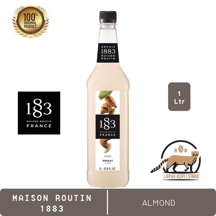 

Almond Syrup merk Maison Routin 1883