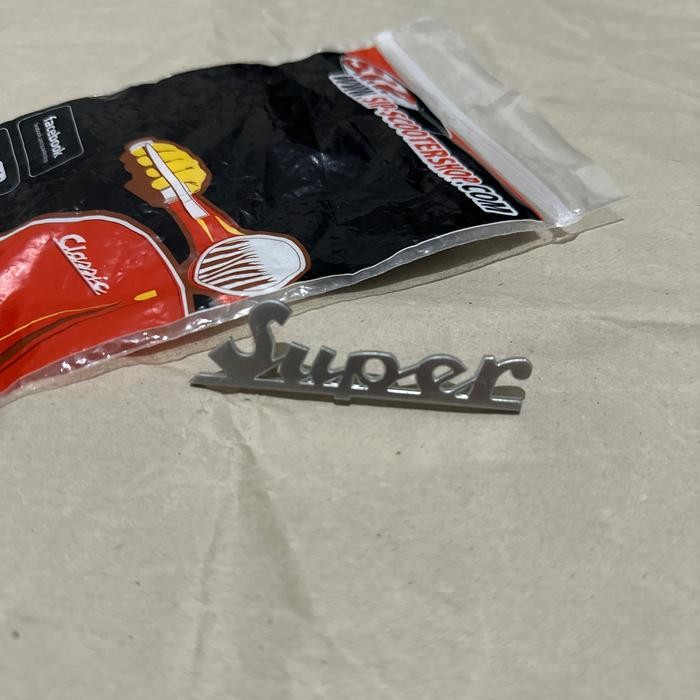 Emblem vespa super latin RMS