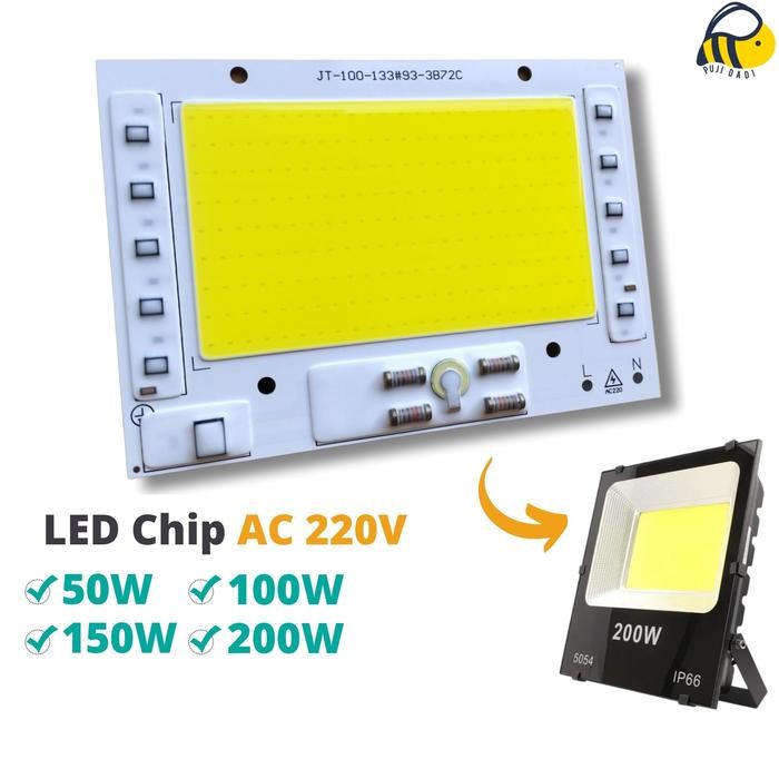 Bohlam Mata LED 220V 50W 100W 150W 200W AC 220V - COB LED Besar Untuk Lampu Sorot