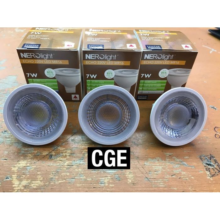 Mr16 nero 220v / mr16 nero 12v / lampu mr16 nero 12volt 220volt tusuk