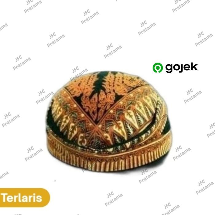 New Blangkon Solo / Blangkon Jawa Coklat Original