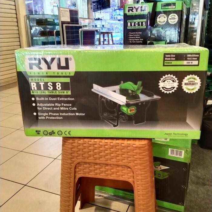 Grosir Ryu Rts 8 Tabel Saw / Mesin Meja Potong Ryu 8 In
