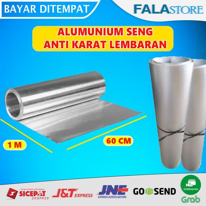 PREMIUM SENG ALUMINIUM ALUMUNIUM SENG PLAT LEMBARAN SHEET SENG PLAT PER METER