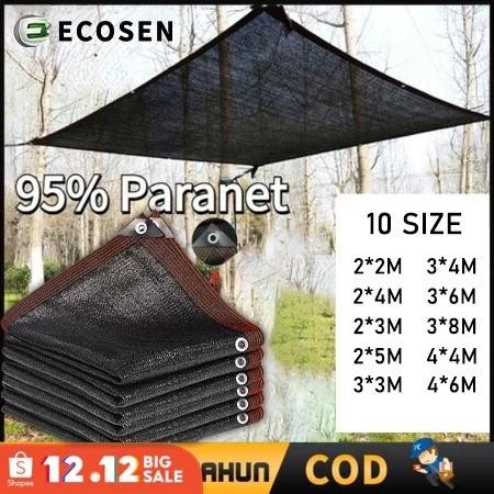 PREMIUM Paranet 95% Lebar 2/3/4/5/6 Meter Shading Net Nylon Anti Panas Enkripsi Jaring Paranet