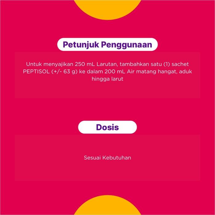 

BARANG TERLARIS Peptisol Rasa French Vanilla 189 g - Susu Berprotein dengan Rasa Vanila Milk