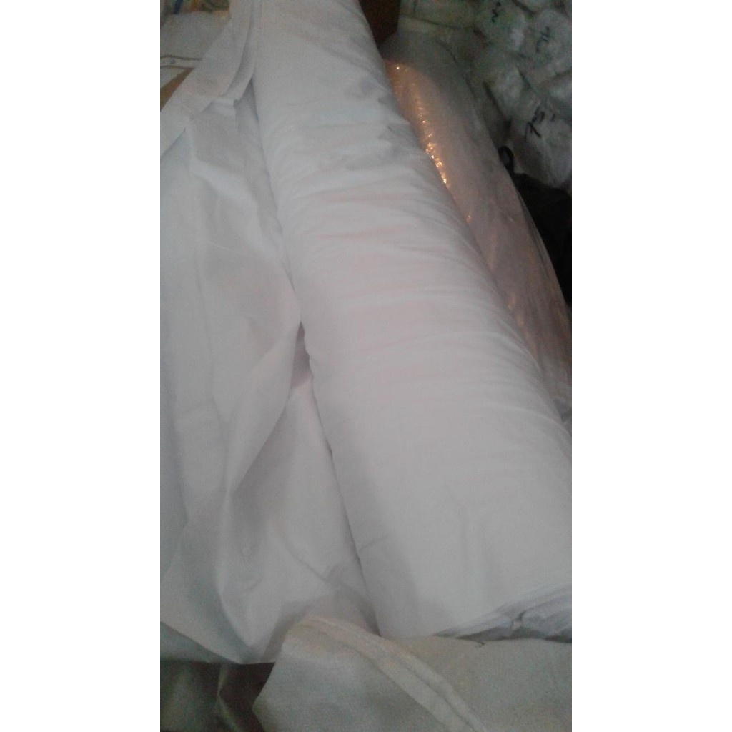 PREMIUM Bahan kain sprei putih polos lebar 300cm