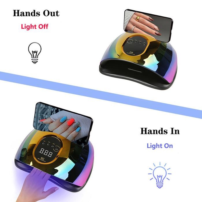 Pengering Kutek Kuku Uv Led Nail Lamp 150W 57 Led