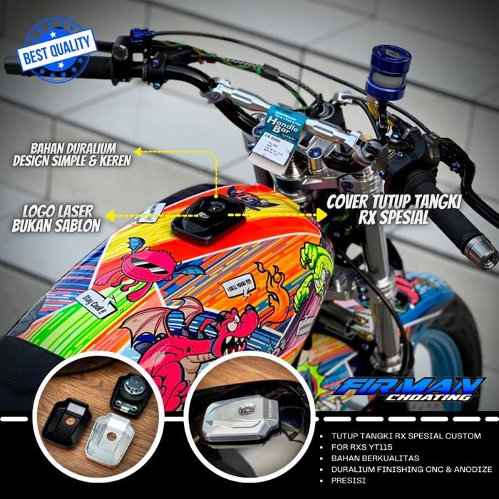 Tutup Tangki Rx Spesial Rxs Yt115 Rxk135 Cnc Fc Project New Model