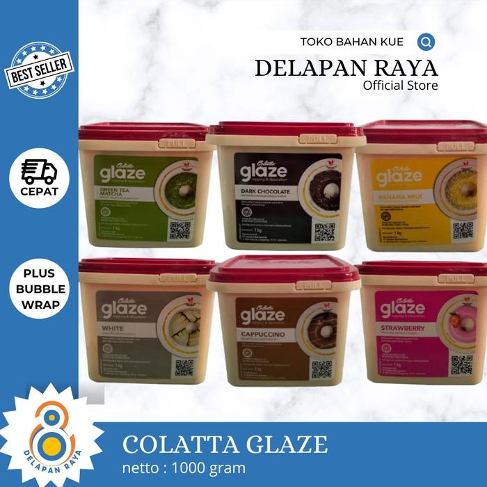 

Stok Baru COLATTA GLAZE 1KG - 8Raya