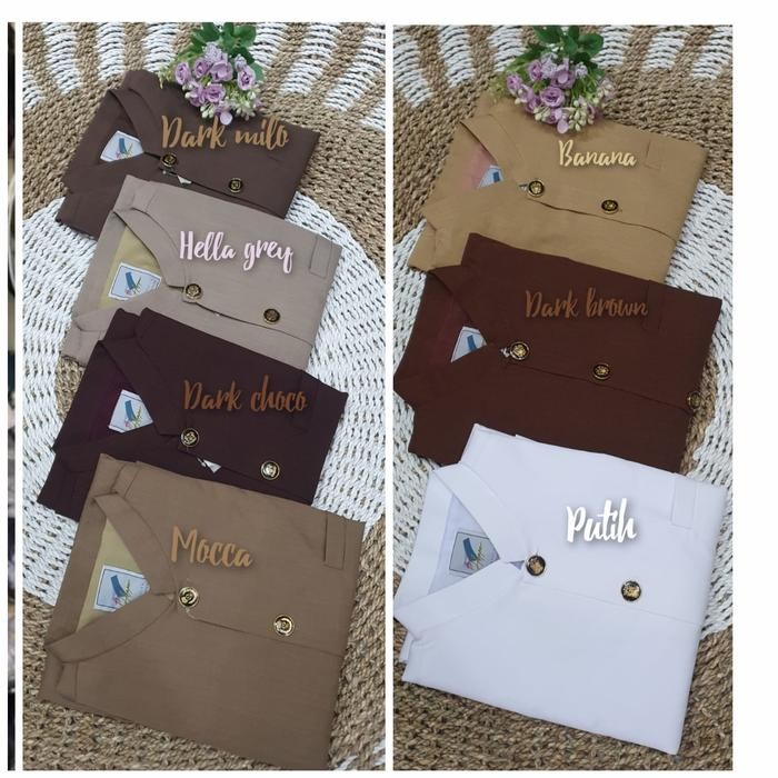 Promo Baju Safari Tangan Pendek Pakaian Adat Bali Pria Ready