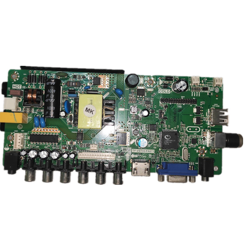Free Shipping  Tp.Vst59.Pa671 Three In One Led Lcd Driving Tv Board Hd Interface Av Port Free