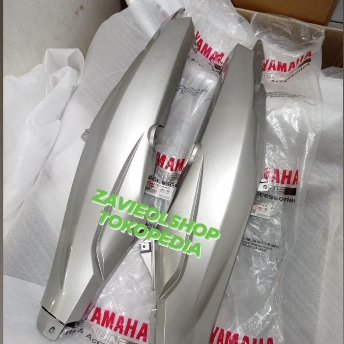 Body Belakang Kanan Kiri Vega R New Silver Original Ygp
