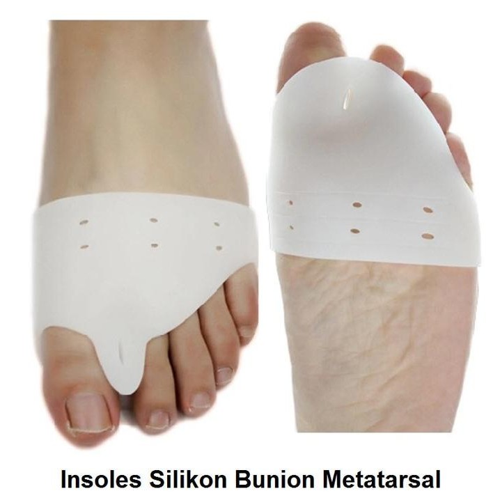 Insoles Silicone Bunion Metatarsal Alas Kaki Sepatu Silikon Shoes