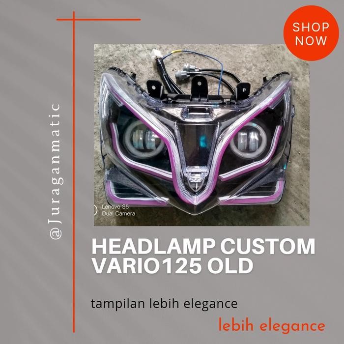 Headlamp Reflektor Custom Daymaker Vario 125 Old