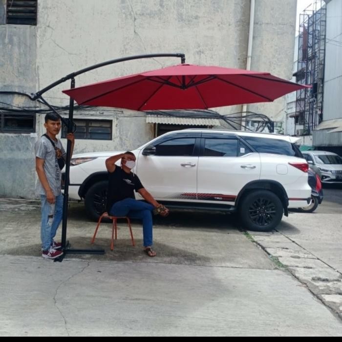 payung tenda gantung/ payung shower angsa, payung pantai , cafe, taman