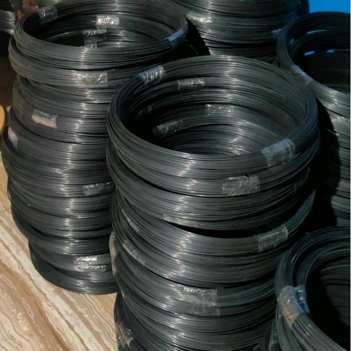 Ruji kandang burung Jeruji Fiber hitam glossy berbagai ukuran Rol setengah kilo