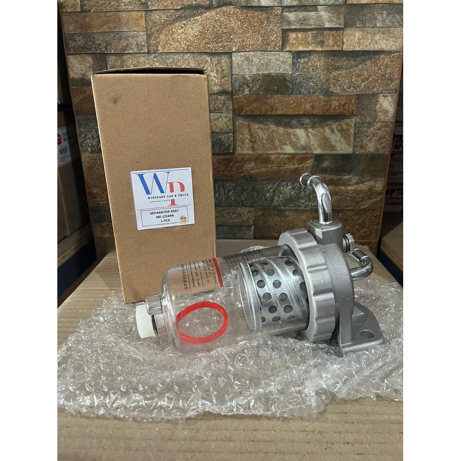 (100% ASLI) SEPARATOR ASSY FILTER SOLAR BAWAH CANTER PS125 TURBO PS110 PS135 KTB ORIGINAL & WP