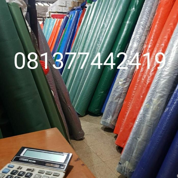 Terbagus Terpal Plastik A12 Sakura Lebar 4M Per Roll