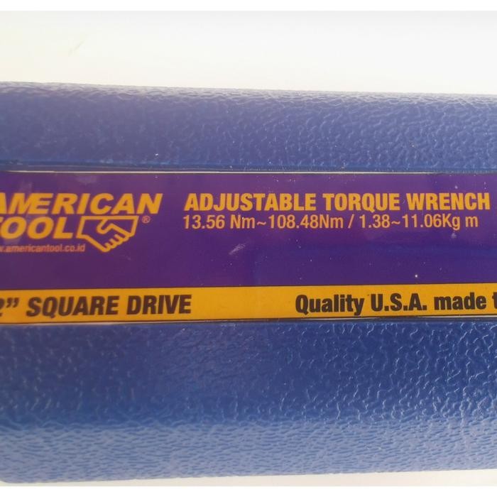 Kunci Torsi Momen Adjustable Torque Micrometer American Tool Kecil #Gratisongkir #Sale #Discount