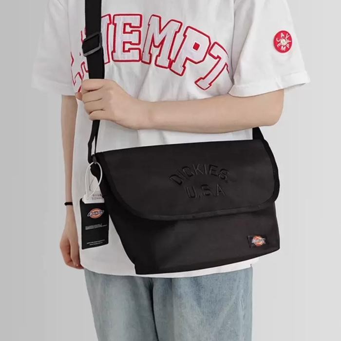 Terbaru Dickies Japan Shoulder Bag Black Classic Bnwt Original